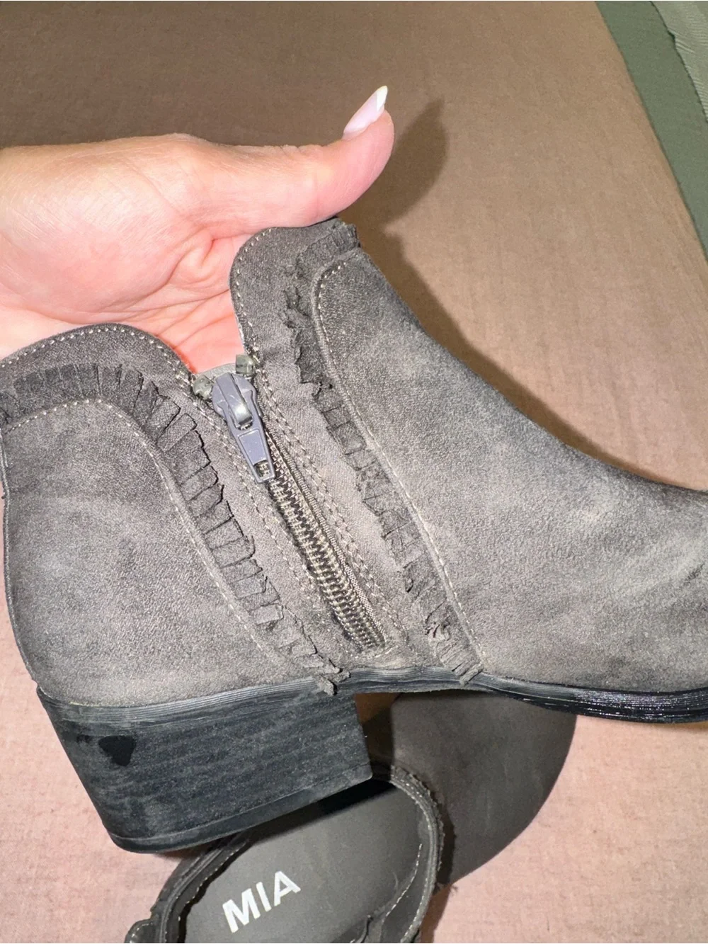 MIA suede ankle